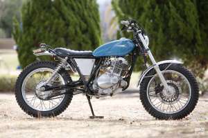 Scrambler Suzuki TU250 par Heiwa