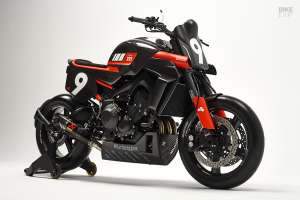 Yamaha XSR900 construite par Bottpower