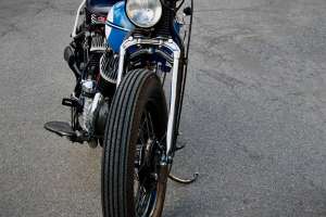 Sortir en grand : la dernière Harley custom de Jamesville, un bobber WLA.