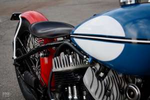 Sortir en grand : la dernière Harley custom de Jamesville, un bobber WLA.