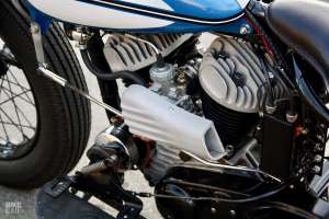 Sortir en grand : la dernière Harley custom de Jamesville, un bobber WLA.