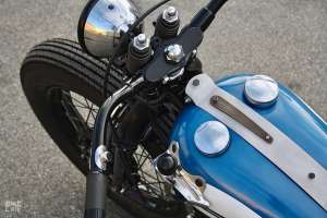 Sortir en grand : la dernière Harley custom de Jamesville, un bobber WLA.