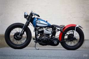 Sortir en grand : la dernière Harley custom de Jamesville, un bobber WLA.