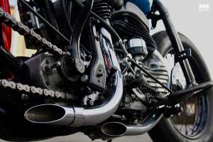 Sortir en grand : la dernière Harley custom de Jamesville, un bobber WLA.