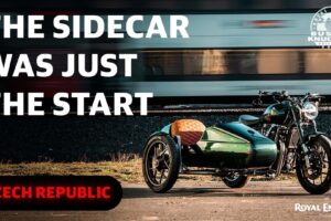 À quand remonte la dernière fois que vous avez vu un side-car Royal Enfield ? Eh bien, maintenant vous avez