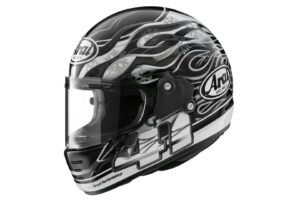 Arai vient de transformer la nostalgie du Peak Superbike en un casque de moto classé Snell