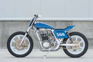 Street Legal : le tracker Yamaha TT500 de Paul Miller