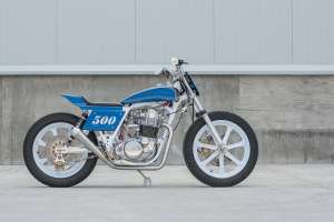 Street Legal : le tracker Yamaha TT500 de Paul Miller