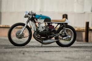 Café racer Honda CL350 2 temps