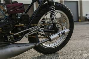Café racer Honda CL350 2 temps