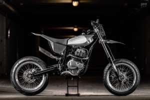 Supermotard Beta M4 personnalisé par Emporio Elaborazioni Meccaniche