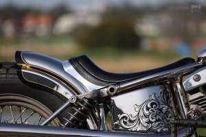 Harley-Davidson FLH Shovelhead 1970 par Hide Motorcycle
