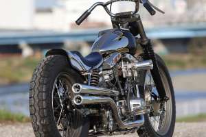 Harley-Davidson FLH Shovelhead 1970 par Hide Motorcycle