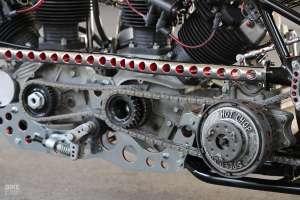 Drag bike Harley bimoteur par Hotchop Speed Shop of Japan