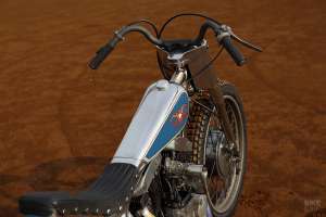 Harley ironhead : Un Sportster personnalisé de Hide Motorcycle of Japan