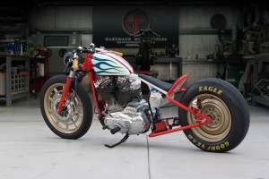Shop Bike : Un Ironhead Sportster turbocompressé et à chaud par DP Customs