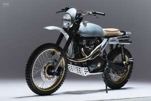 Scrambler Kawasaki KZ750 par Easter Spirit, Pologne