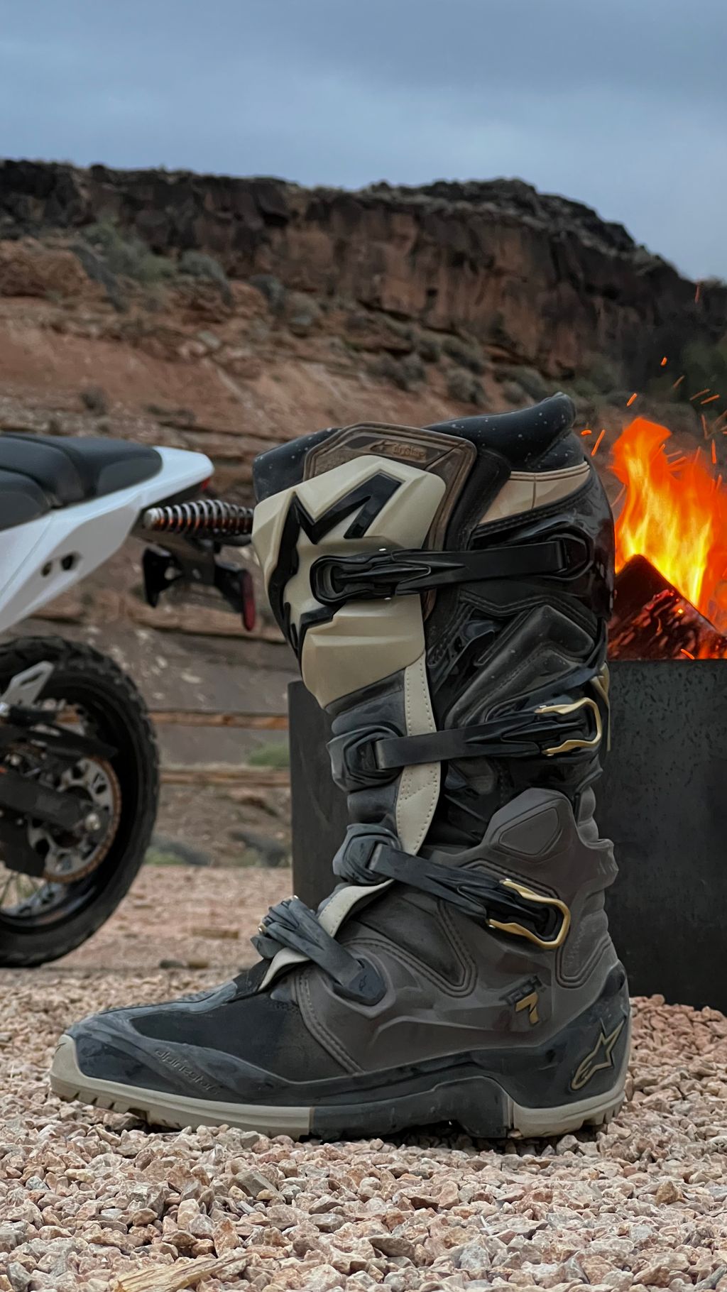 Botte de moto Alpinestars Tech 7 Enduro Drystar Adventure