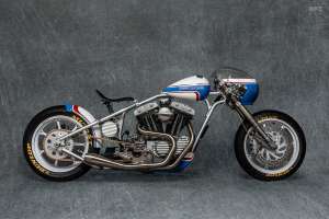 Semi-rigide Buell personnalisé avec moteur S1 White Lightning