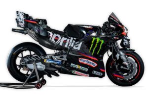 L&rsquo;équipe MotoGP d&rsquo;Aprilia vient de signer Monster Energy comme sponsor principal. Cela a pris du temps