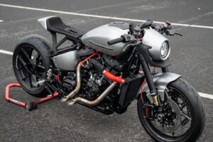 Suprématie suralimentée : Harley-Davidson Low Rider S Cafe Racer de Powerbrick