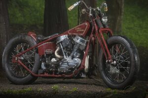 Motordrome Magic : un tracker de carte Panhead ultra-fin en provenance du Japon