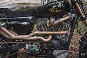 Conversion double sport Harley Sportster par Purpose Built Moto