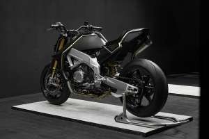 Streetfighter Aprilia RSV4 Factory personnalisé par Rough Crafts