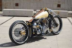 Lord Drake personnalisé Harley Davidson Softail 3