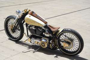 Lord Drake personnalisé Harley Davidson Softail 5