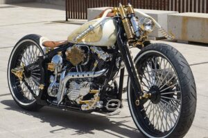Gold Standard : la Harley-Davidson Softail « Babylon » primée de Lord Drake Kustoms