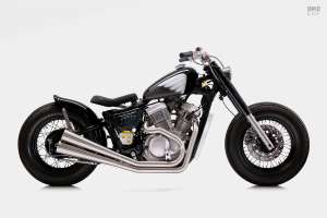 Bobber Honda Shadow VT600C par Frontwheel Motors