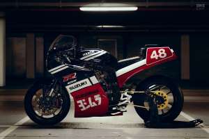 Suzuki GSX-R1100 personnalisée par HAXCH Moto