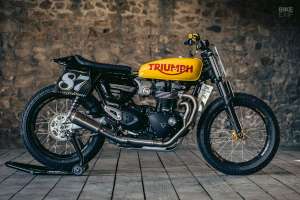 Traqueur plat Triumph Speed ​​Twin par Triumph Limoges