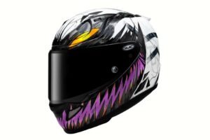 Le nouveau casque anti-venin de HJC semble prêt à vous manger la tête