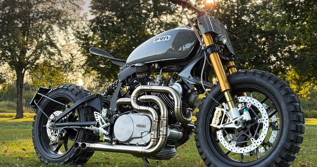 Sculptée en Suède : la Yamaha TR1 de Helsingland Custom Workshop