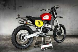 Hommage moderne à la Husqvarna Cross par Gas&Retro