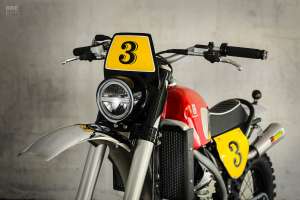 Hommage moderne à la Husqvarna Cross par Gas&Retro