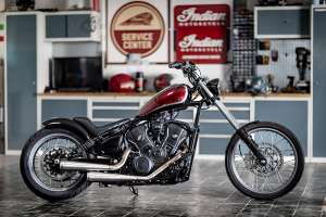 Chopper Indian Scout par Unique Custom Cycles