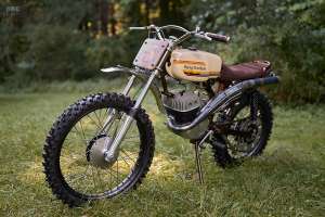 Scrambler Harley-Davidson Baja 100 par Utopeia Moto Company