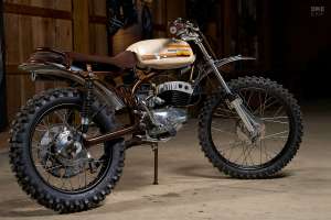 Scrambler Harley-Davidson Baja 100 par Utopeia Moto Company