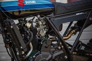 Scrambler Suzuki DR650 par HB-Custom