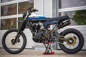 Scrambler Suzuki DR650 par HB-Custom