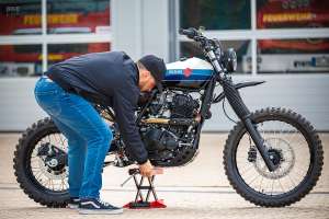 Scrambler Suzuki DR650 par HB-Custom