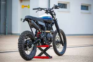 Scrambler Suzuki DR650 par HB-Custom