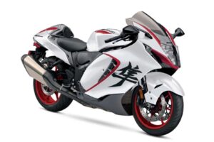 L&rsquo;édition spéciale Suzuki Hayabusa 2027 est un travail de peinture de 700 $ avec l&rsquo;énergie du personnage principal
