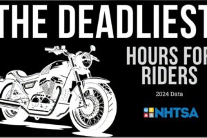 Quel est le moment le plus dangereux pour conduire votre moto ? Cela ne vous surprendra probablement pas