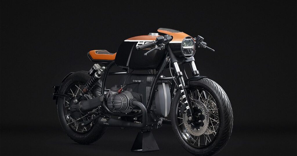 Précision modulaire : BMW R100R Cafe Racer de Earth Motorcycles