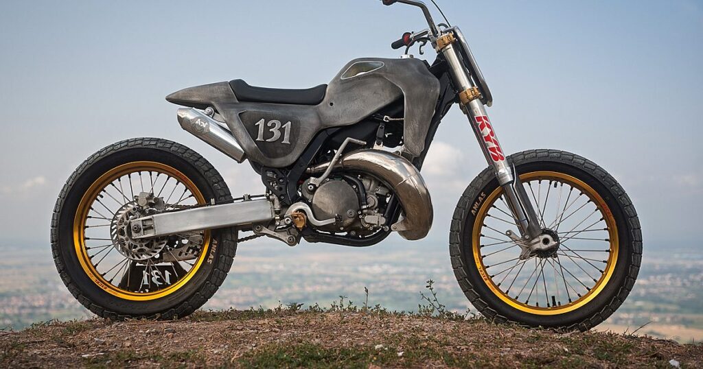 Curseur Superleggera : KX250 recouvert d'aluminium de GM Motorcycles