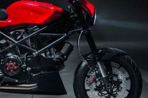 Ducati Multistrada café racer par NorthEast Custom